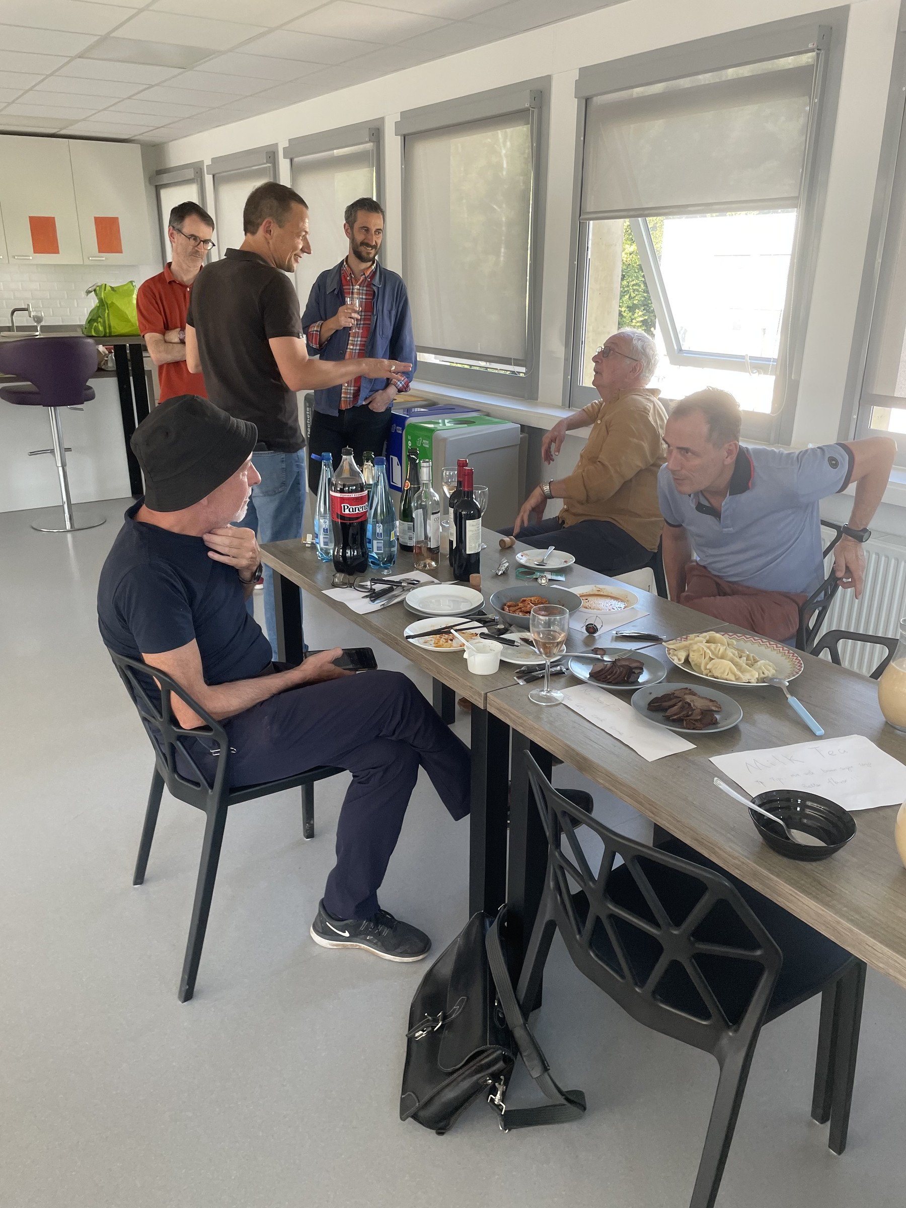 Banquet after Zehao Sha's defense