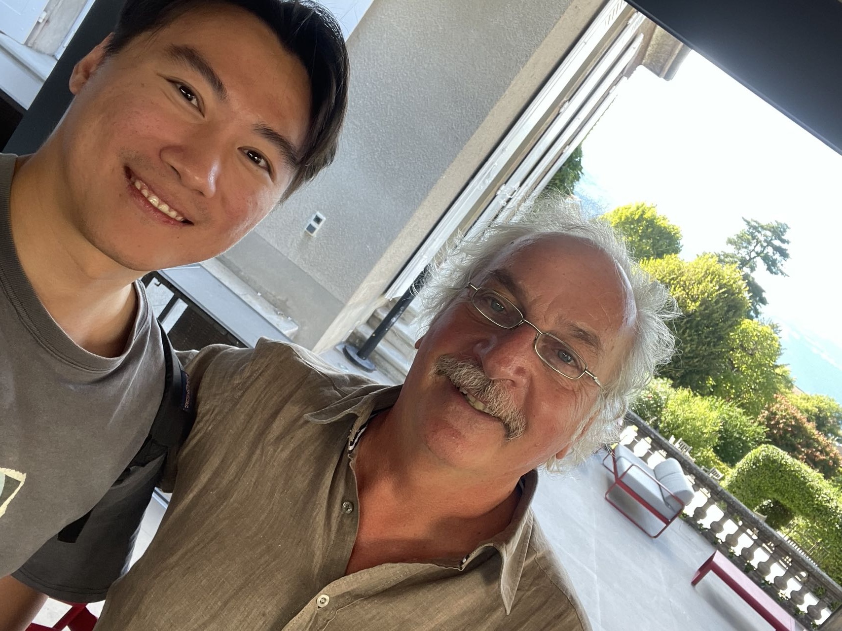 Me with Gérard